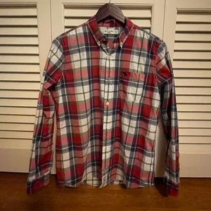 Abercrombie Kids Plaid Button Down 15/16